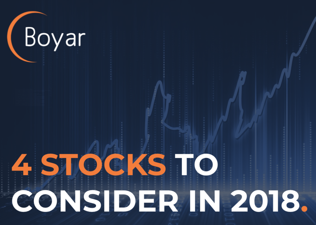 4 Stocks to Consider in 2018